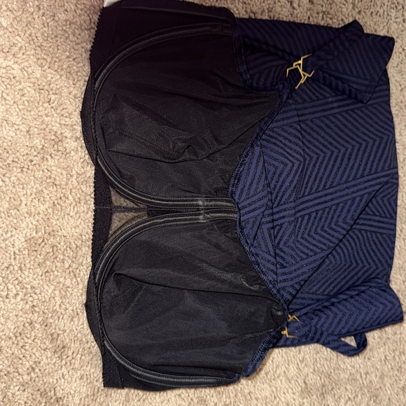 Fantasie NWT Long Island Navy Tankini Top size 36DD - Picture 12 of 13